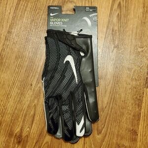 Nike Vapor Knit Football Gloves‎ Men 3XL Black Receiver Gloves MagniGrip New